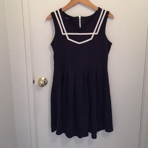ModCloth navy sailor dress