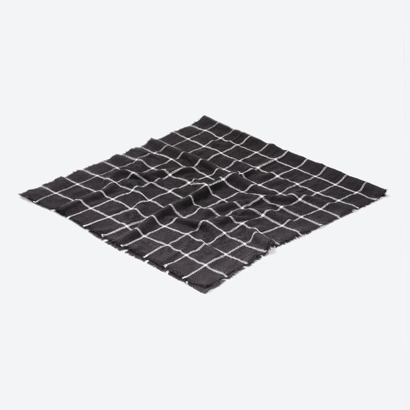 (SOLD) BRAND NEW Zara checked scarf - Picture 1 of 4