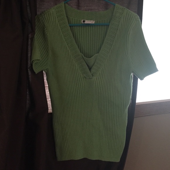 Green sweater