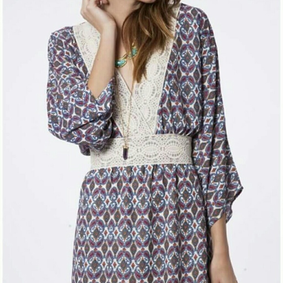 Peach Love BOHO Dress