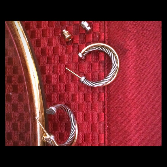 David Yurman ,Hallmark .925 Silver and 14k. Gold.
