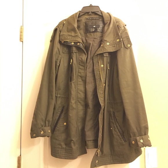 Army green jacket
