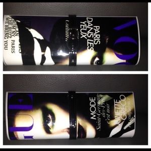 New Vogue Magazine Clutch scrape on the side