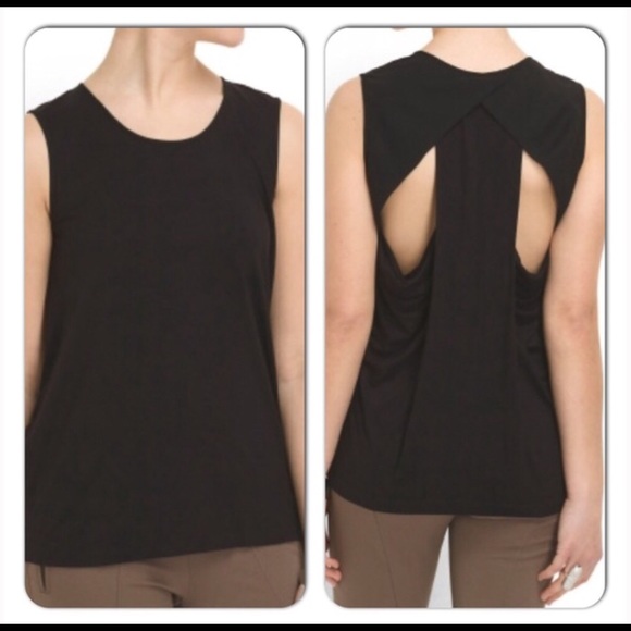 Black Draped Top Cut25 By Yigal Azrouel NWT - Picture 1 of 2