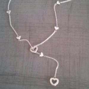 Tiffany & Co multi heart lariat necklace