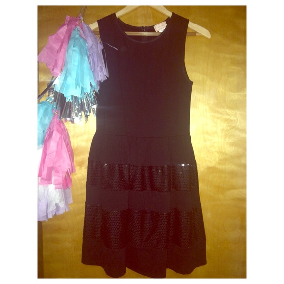 Little Black Dress, with black sequence