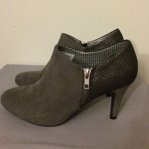 Two Toned Grey Booties