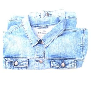old Navy lite blue Jean jacket