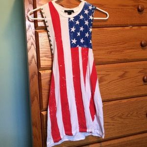 American Flag muscle T-shirt from Forever 21