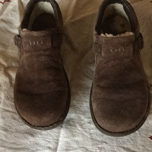 Brown Ugg shoes