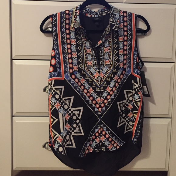 Aztec blouse