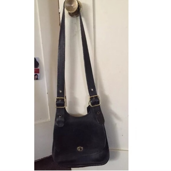 vintage coach bag saddle purse