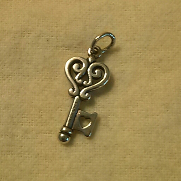 James Avery Key to my Heart Pendant