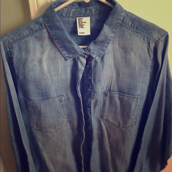 Denim shirt