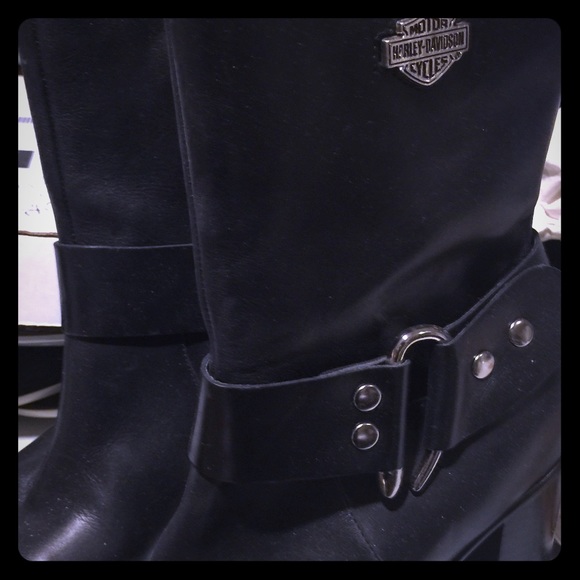 NEW Harley Davidson Leather Boots