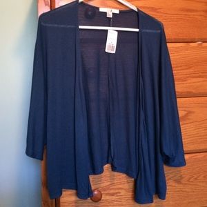 "Teal Knit Cardigan" from Forever 21. Never worn.