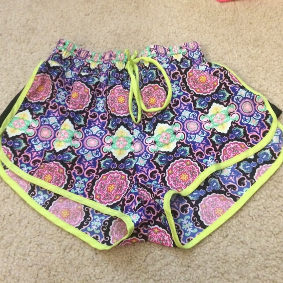 Cute stretchy work out shorts