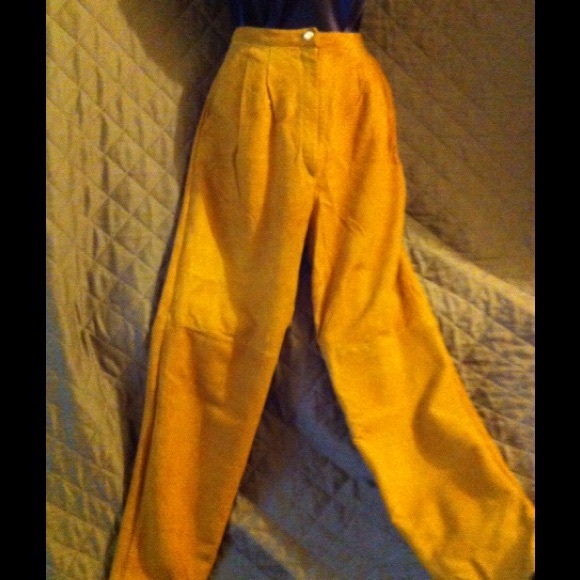 SEMPLICE Suede Pants - Picture 3 of 4