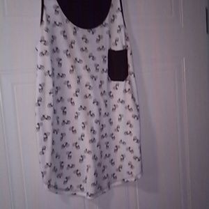 Maurices Bicycle print tank