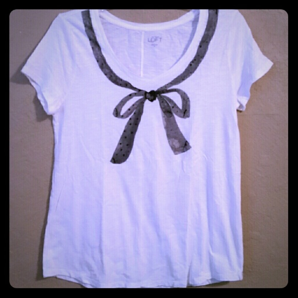 Adorable Bow Tee from Loft