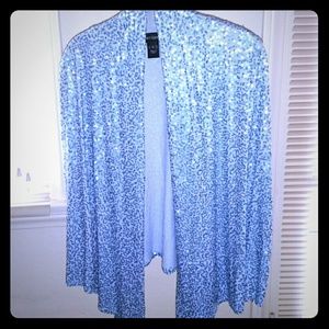 Karen Kane Sequin Cardigan