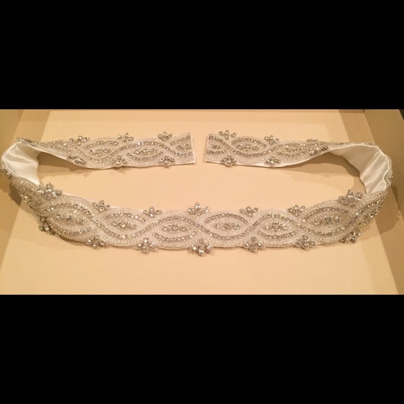 Crystal beaded Sash - Picture 2 of 4