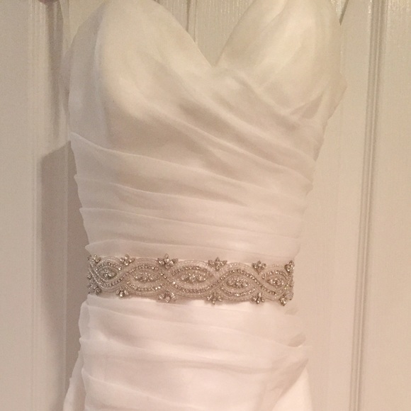 Crystal beaded Sash - Picture 1 of 4