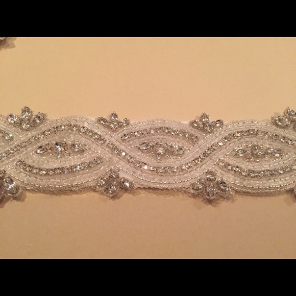 Crystal beaded Sash - Picture 4 of 4