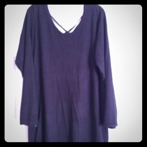 Plus Size 2x Derek Heart Black sweater dress