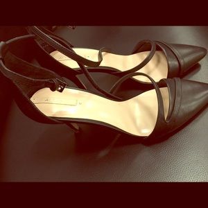 Aldo black heels size 37 with midsize heel