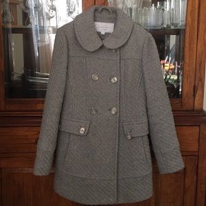 Jessica Simpson Double Breasted Asymmetrical Coat