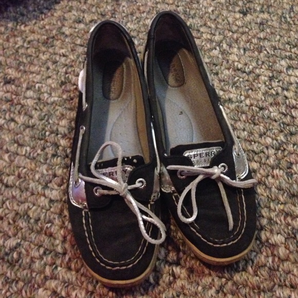 Sperry Top-Sider Black & Silver