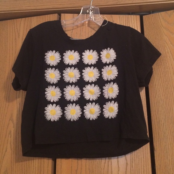 Wet seal daisy crop top