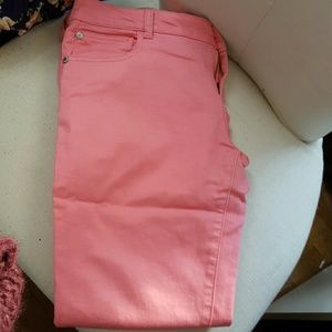 Pink skinny jeans (Short)