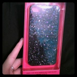 Victoria's Secret case with mirror and card holder