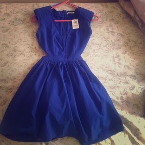 Royal Blue Skater Dress Size S