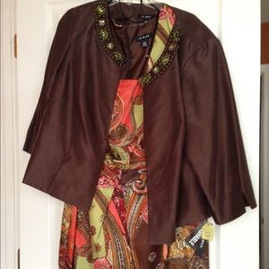 Plus Size 18 Two Piece Dress and Jacket set