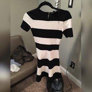 BCBGMaxazria stripe dress