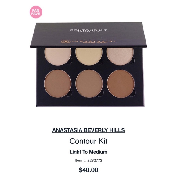 Anastasia Contour Kit (light-medium)