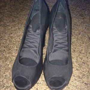 velvet heels