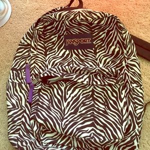 JanSport Zebra Backpack