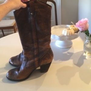 Giani Bini brown leather boots