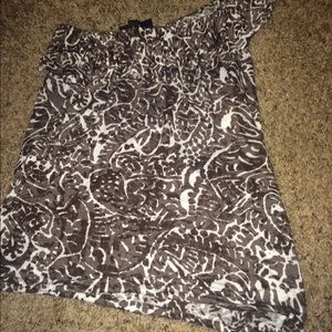 cold shoulder shirt NWT