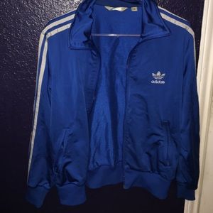 Blue Adidas jacket