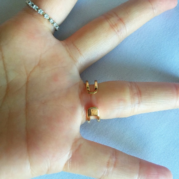 Gold Inspirational Dual Band Ring - Picture 2 of 4