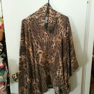 Cozy cape by Joseph Ribkoff