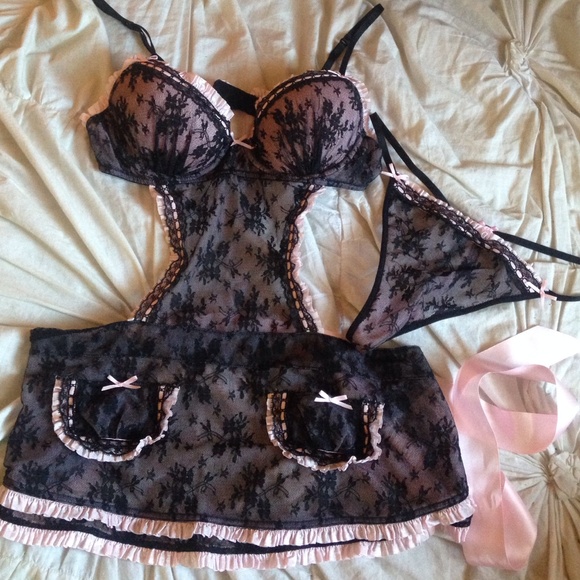 VS Sexy Little Things "Maid" Lingerie