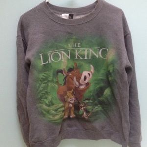 Lion king crew neck sweater