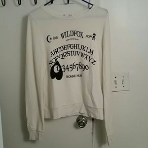 Rare! Wildfox Ouija Girl Baggy Beach Jumper