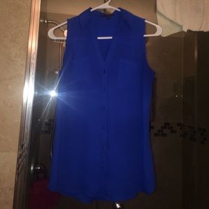 Royal blue tank